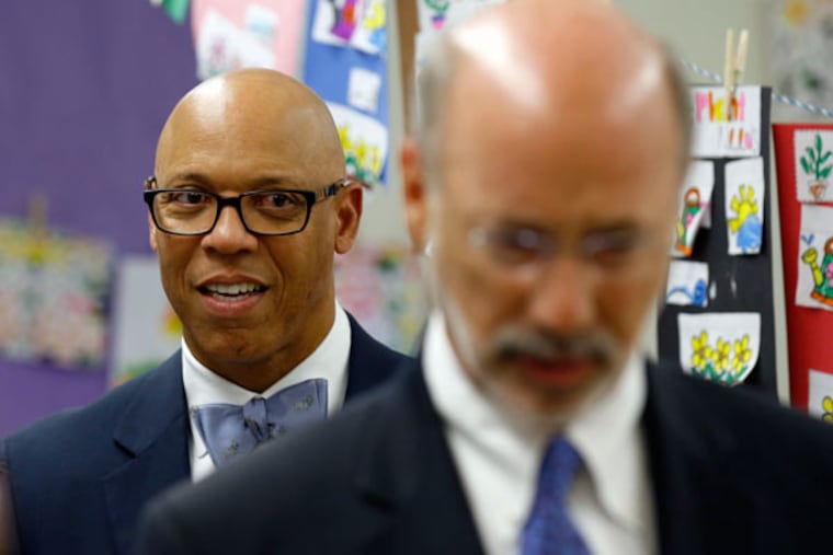 Hite (left) & Wolf: Can they find formula? (YONG KIM/STAFF PHOTOGRAPHER)