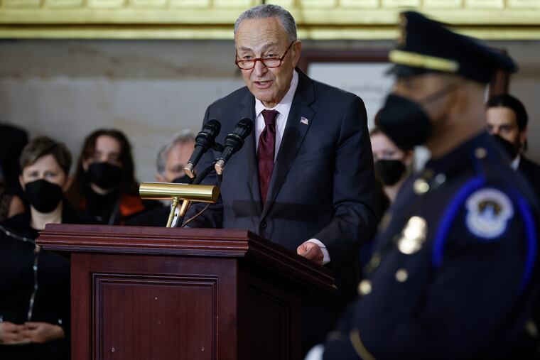 Senate Majority Leader Chuck Schumer