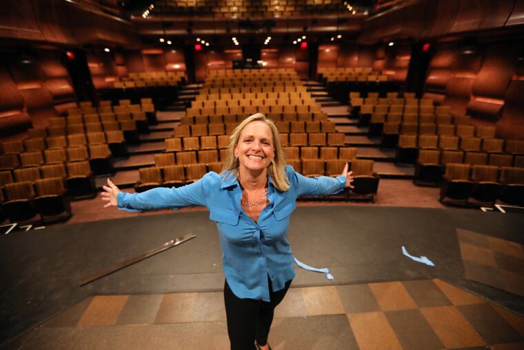 Paige Price is the producing artistic director of the Philadelphia Theatre Company on the main stage, where "Sweat," the theater's first full production in 16 months, will be performed.