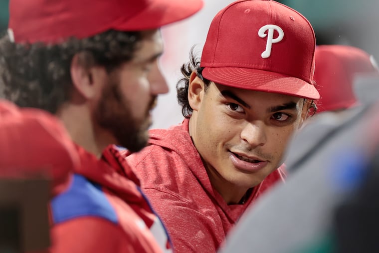 Jesús Luzardo (right) is eligible for free agency after the 2026 season and is interested in an extension with the Phillies.