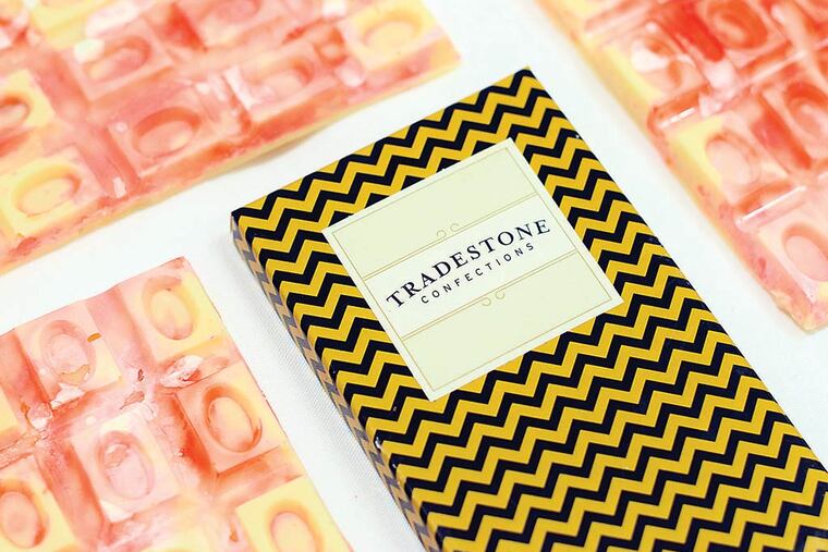 Grapefruit Lychee Bars from Tradestone Confections