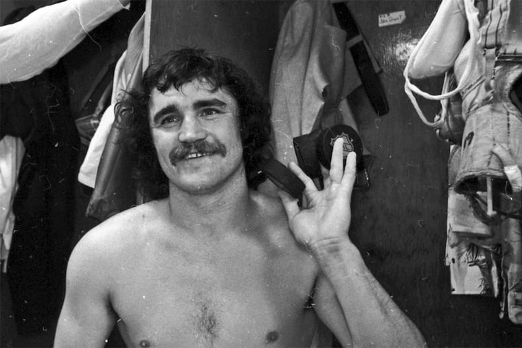 Rick MacLeish was the NHL's leading playoff scorer in the 1973-74 and 1974-75 seasons. The Flyers won the Stanley Cup as NHL champions both years.