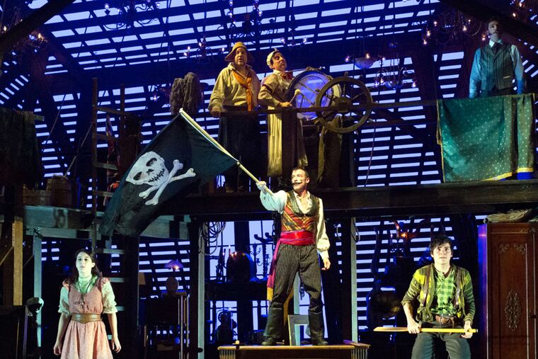 "Peter and the Starcatcher": The Walnut Theatre production is creative romp, with quite a set.