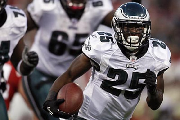 LeSean McCoy's performance this season is forcing Andy Reid to run the ball more often. (David Maialetti/Staff Photographer)