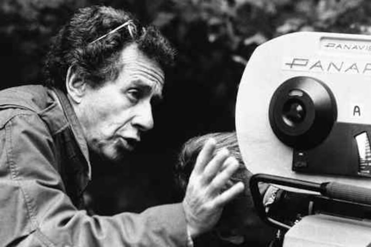 Arthur Penn, who directed "Bonnie and Clyde" and other features, is shown during the filming of "Target," a 1985 thriller.