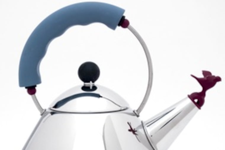 Future antique: Michael Graves' 1985 Whistling Bird Tea Kettle.