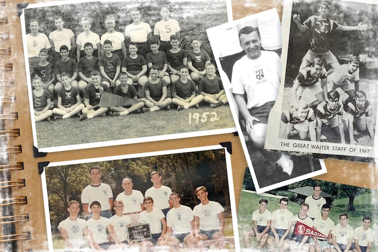 A collage of past Camp Saginaw photos.