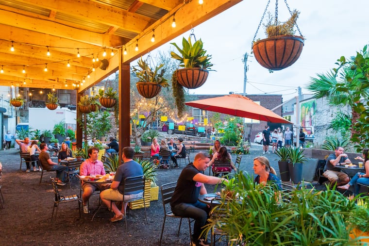 The Pennsylvania Horticultural Society's pop-up beer gardens open for spring on Saturday.