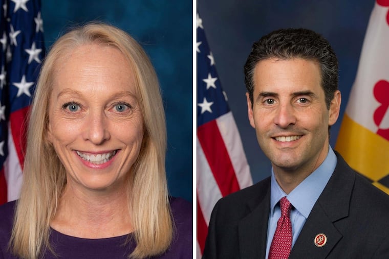 Mary Gay Scanlon, Congresswoman for Pennsylvania’s 7th Congressional District, and John Sarbanes, Congressman for Maryland’s 3rd Congressional District