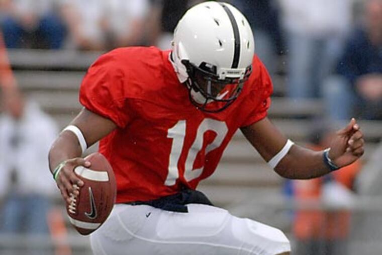 Five-star Penn State recruit Paul Jones was among seven early enrollees in January. (Ralph Wilson/AP)