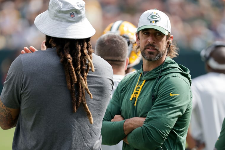 Green Bay Packers quarterback Aaron Rodgers' use of the word "woke" when defending his refusal to receive the COVID-19 vaccine was a racist dog whistle, Solomon Jones writes.