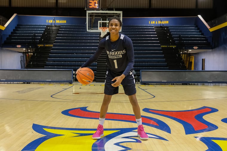 Keishana Washington, a freshman guard at Drexel, is coach Denise Dillon's first Canadian recruit.