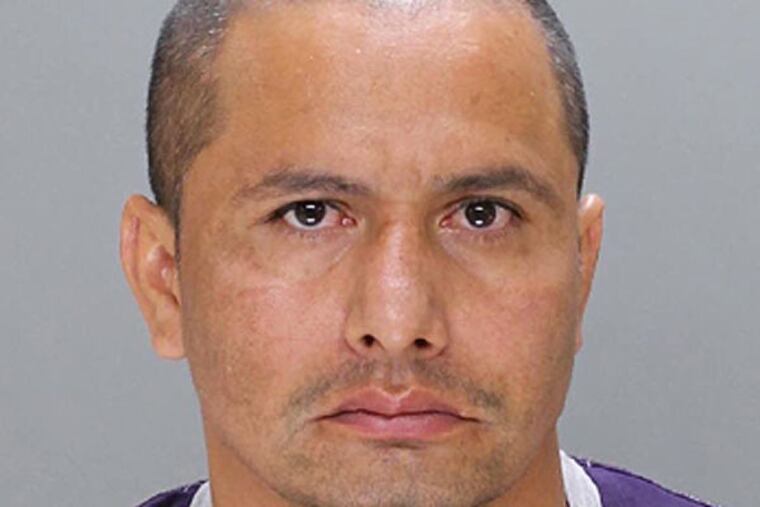 The FBI says Alberto Isaac Navarrete Suarez has been extradited from Mexico to face charges in a Center City rape. (Photo from Philadelphia Police Department)