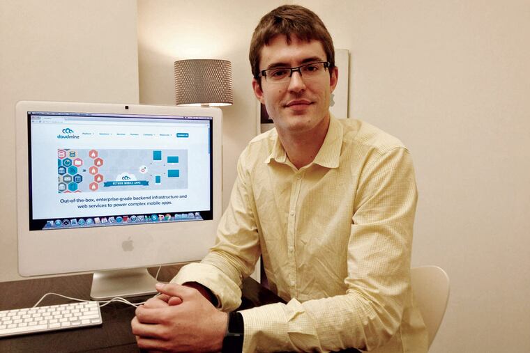 Brendan McCorkle’s CloudMine will tout its new software-building system.