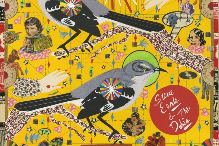 The album cover to Steve Earle & the Dukes' "J.T."