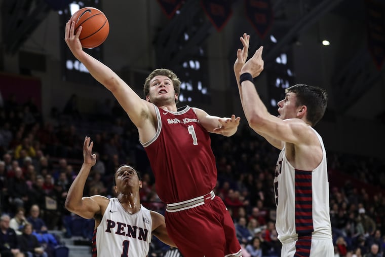 Saint Josephs guard Ryan Daly led the Hawks with 30 points to snap a five-game losing streak.