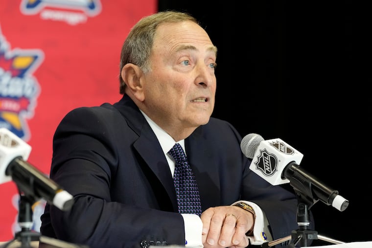 NHL Commissioner Gary Bettman fielded questions Friday at All-Star weekend regarding the ongoing investigations into an alleged sexual assault involving four NHL players.