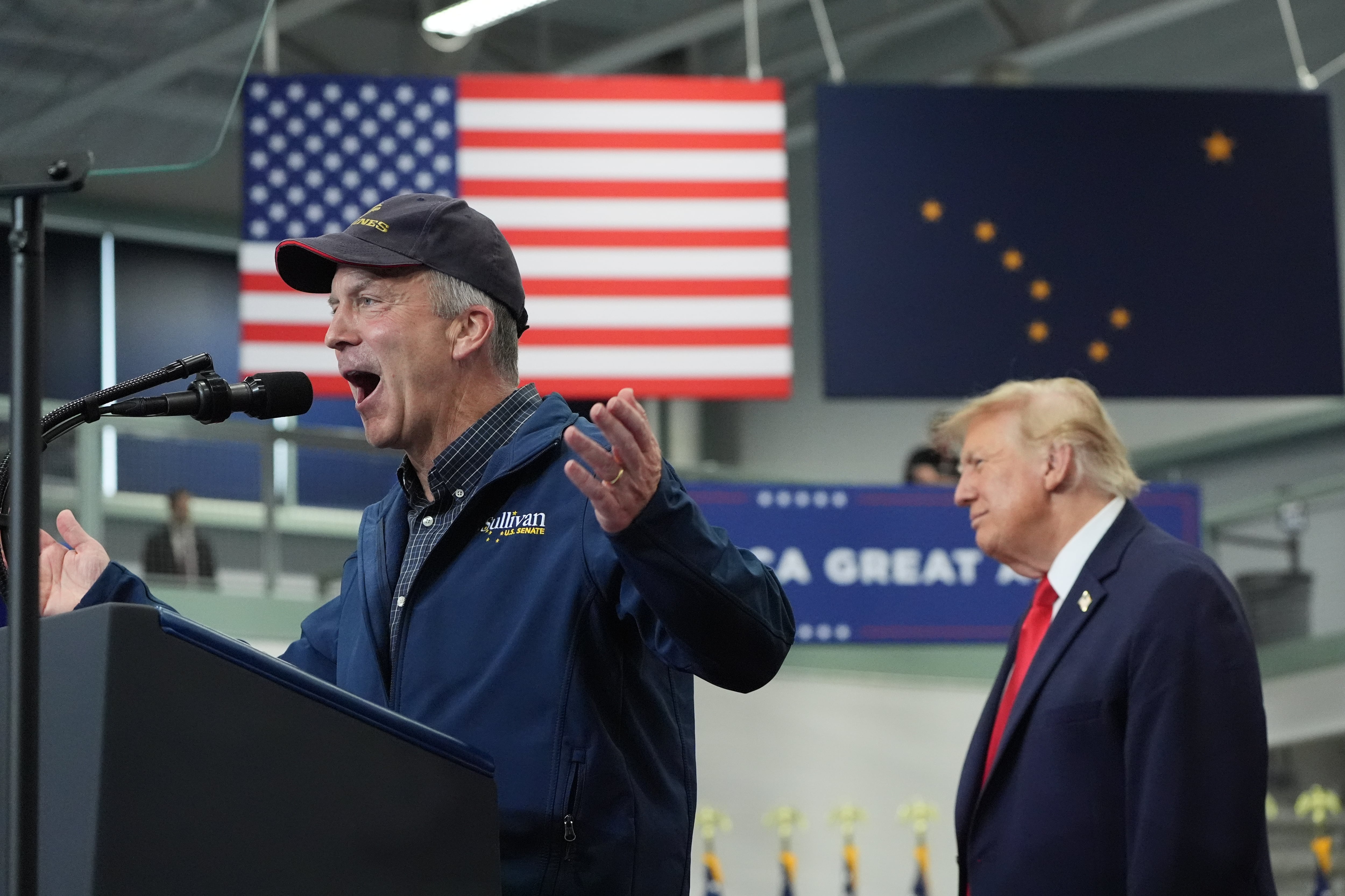Trump says he ordered the Justice Department's lawsuit over Alaska's US Senate race