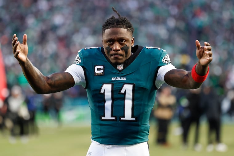 A.J. Brown reportedly left quite a note under his Pro Bowl picture at the Eagles facility.
