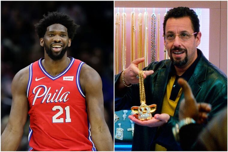 Joel Embiid was almost cast in Adam Sandler's new movie 'Uncut Gems'