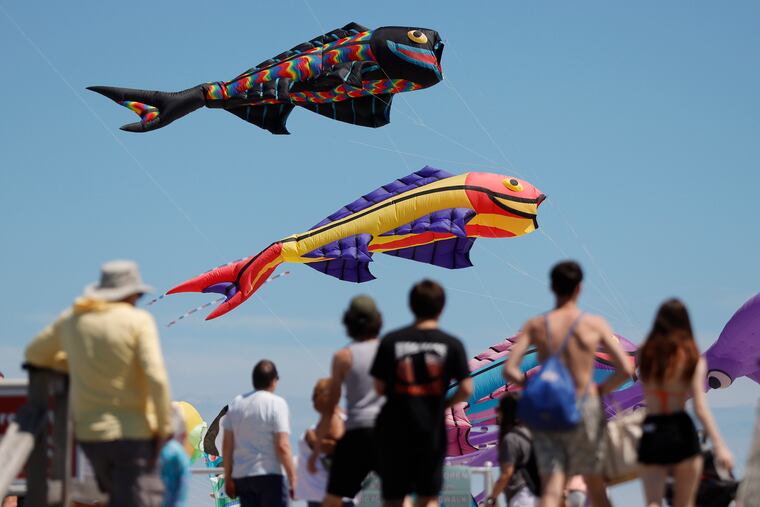 The Wildwood International Kite Festival in Wildwood on Saturday.