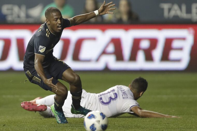 Fafa Picault and the Union face a stretch of five games in 15 days starting Sept. 15, including road games at Seattle, Houston and Columbus