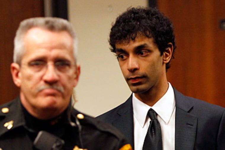 Dharun Ravi rejected a plea deal for the second time. He faces bias-crime and invasion-of-privacy charges. He could also face deportation. (Noah K. Murray / Associated Press, Pool)