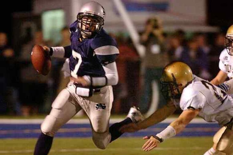 St. Augustine senior Dustin Thomas, who is in line to set several career South Jersey passing records, has been offered a scholarship by Division I-A Akron.