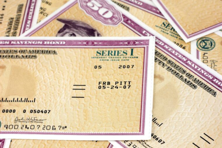 Series I savings bonds issued by the U.S. Treasury.