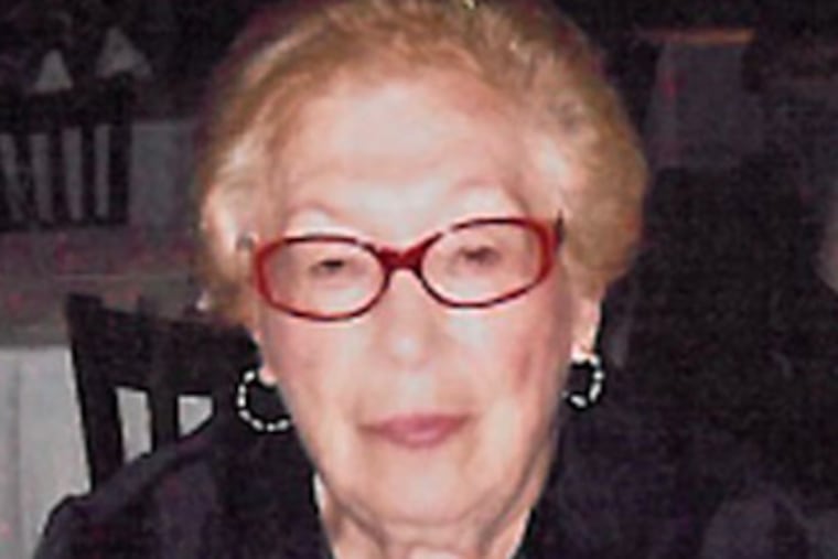 Helene Kozak, 91, of Palmyra, NJ. For Obit.