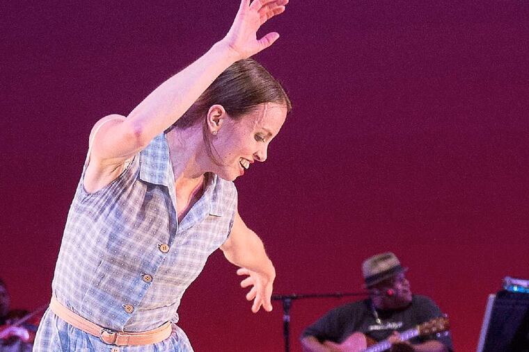 Michelle Dorrance in "The Blues Project."