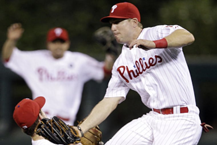 The Phillies have released outfielder John Bowker. (AP Photo/Matt Slocum)