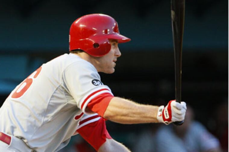 Chase Utley is hitting .270. His batting average is the lowest it has been after June 1 since 2004. (AP Photo / Wilfredo Lee)