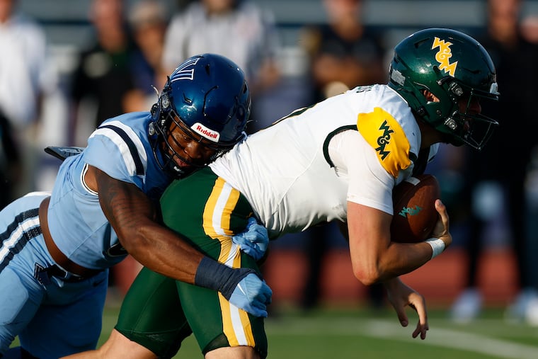 Villanova linebacker Omari Bursey could be the next great linebacker in the school's strong tradition at the position.