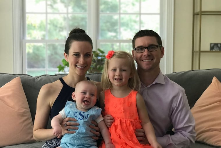 Kim and Sean Seese, with children Greyson and Stella. #submittedImage