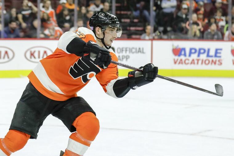 Flyers defenseman Shayne Gostisbehere has 99 career points.