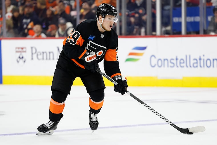 Flyers right wing Matvei Michkov will be hoping to make a big jump in Year 2 after a promising rookie season.