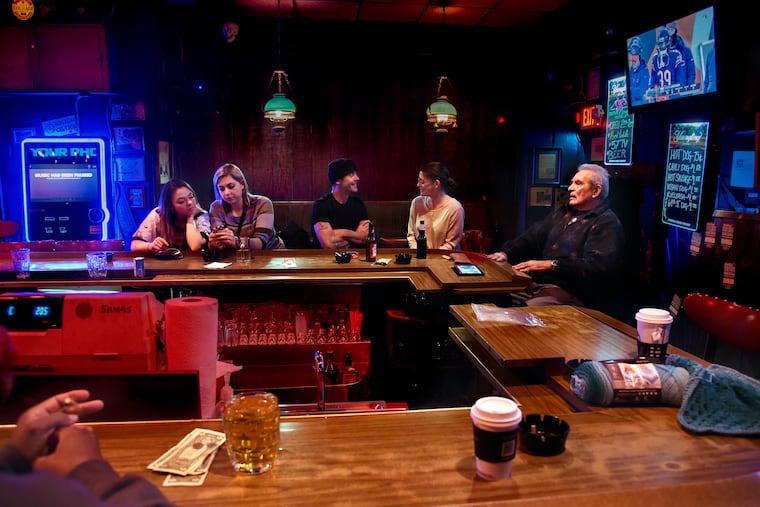 Patrons were less-than-enthralled by the Eagles-Bears wild-card playoff game on Sunday, Jan. 6.