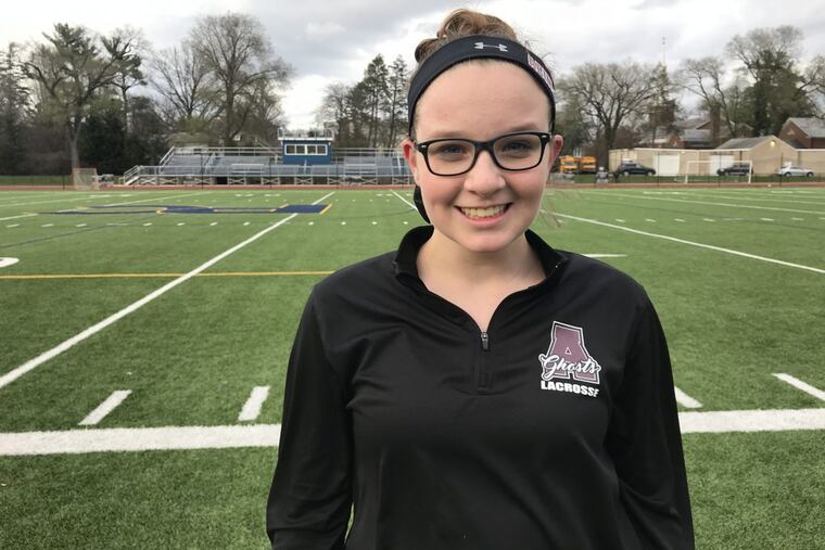 Abington freshman Shea Gormley.