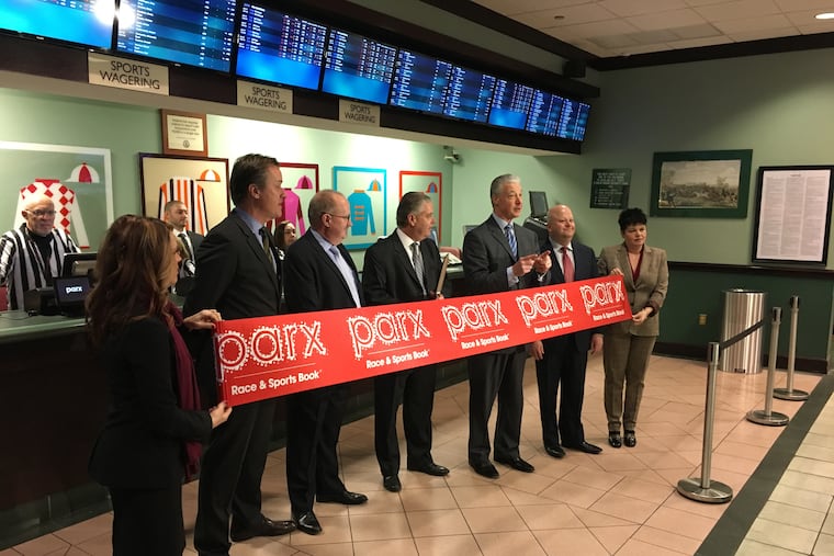 Parx Casino, here at last month's official opening of the Parx Race and Sportsbook located at the South Philadelphia Turf Club, now want to open a second satellite sports-betting outlet at the Valley Forge Turf Club.
