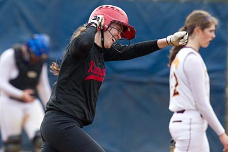 Kingsway defeated Cumberland, 11-6, on Thursday. (Ed Hille / Staff Photographer)
