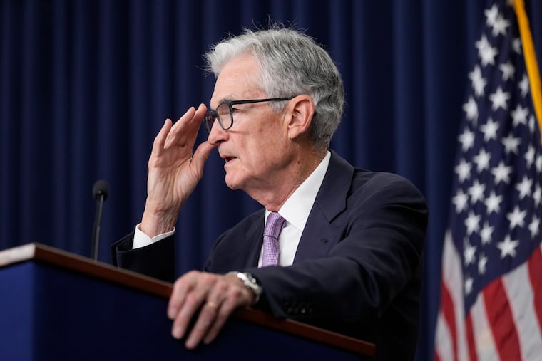 Federal Reserve Board Chairman Jerome Powell speaks during a news conference in Washington on Sept. 18, 2024.