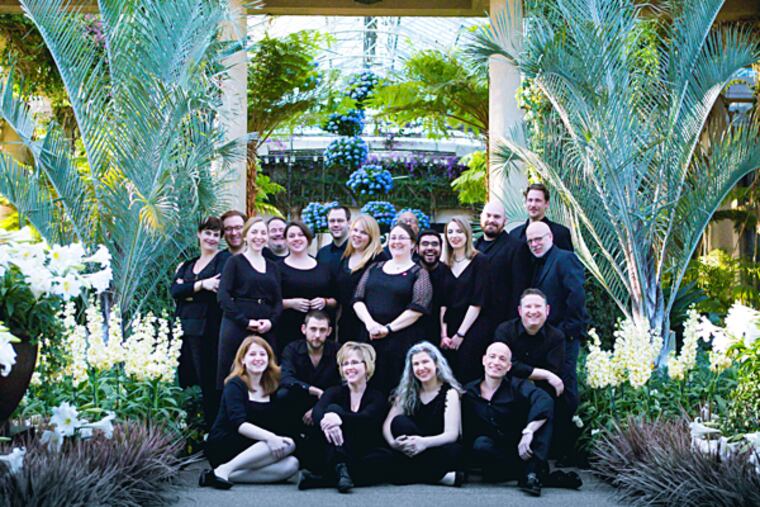The Crossing choir is increasingly visible throughout the regular
concert season. (Becky Oehlers Photography)