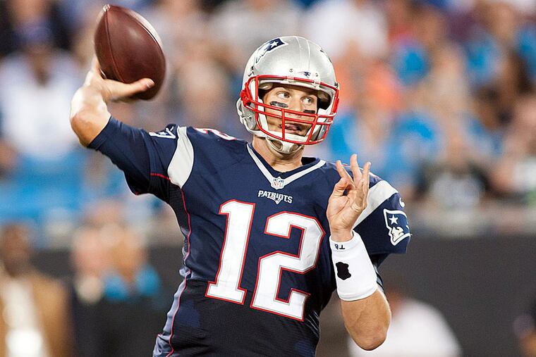 Patriots quarterback Tom Brady.