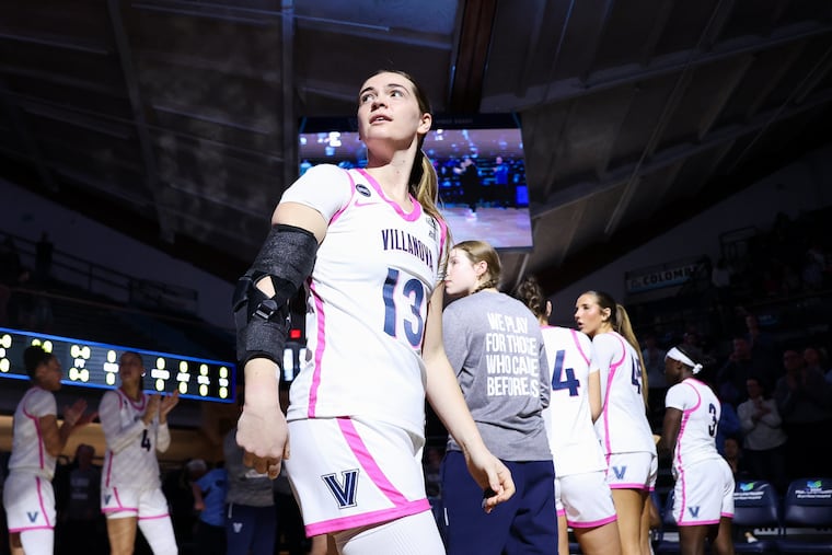 Villanova forward Brynn McCurry was named Big East Most Improved Player of the Year after returning from an ACL tear that sidelined her for the remainder of last season.