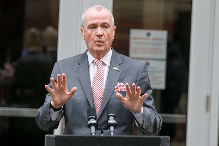 New Jersey Gov. Phil Murphy, shown speaking last month.