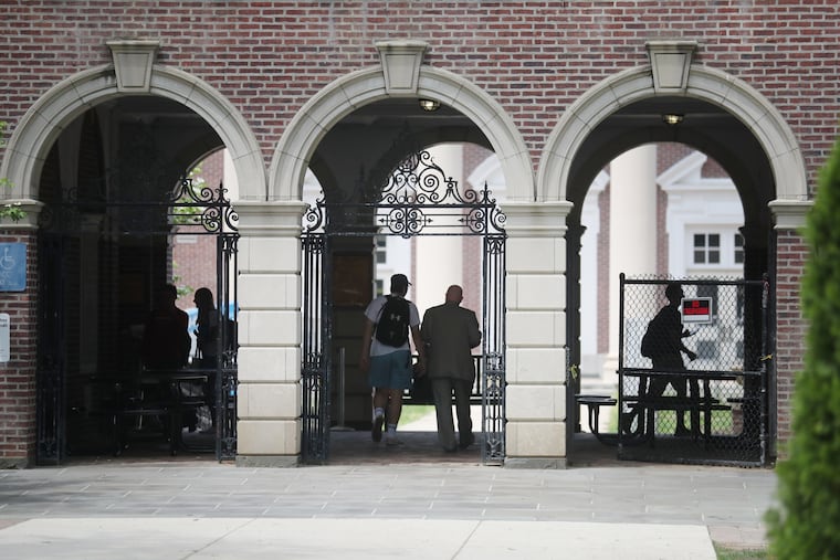 Haddonfield High School is replacing a page in the annual yearbook after discovering a photo that shows a senior making a gesture that has been identified as a hate symbol.