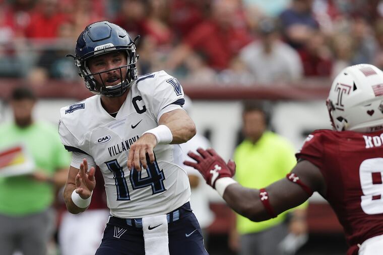 Zach Bednarczyk had a big showing for the Wildcats in their season-opening upset win over Temple.