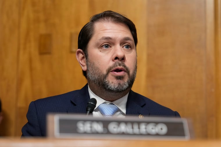 Sen. Ruben Gallego (D., Ariz.) writes that a visit to Bucks County this weekend is designed "to turn up the heat" on inaction in Washington.