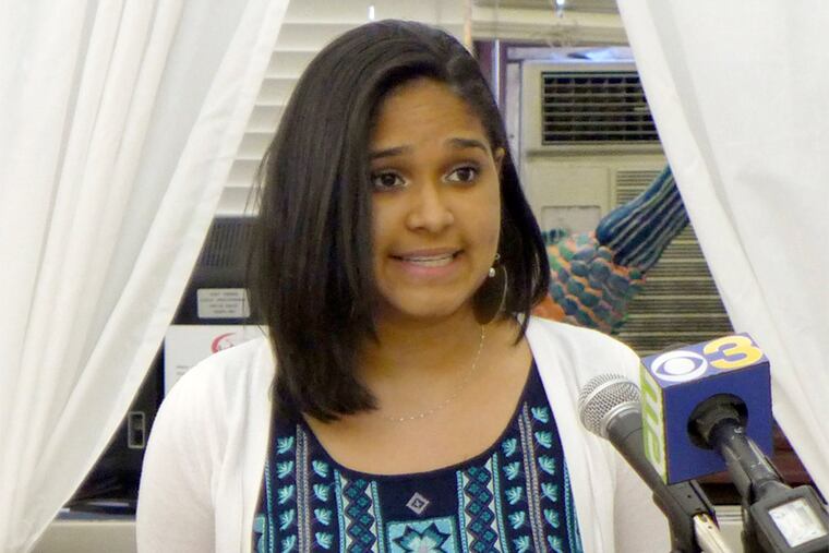 16-year-old Soledad Alfaro-Allah was named to the post on Monday by Helen Haynes, the city's chief cultural officer, and Philadelphia Poet Laureate Frank Sherlock, with whom she will study.